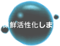 保鮮活性化します